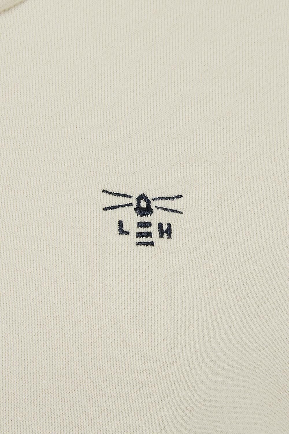 Lighthouse Clothing Lighthouse Clothing Women's Shore Sweatshirt Cotton Funnel Neck Jersey in Natural - 3