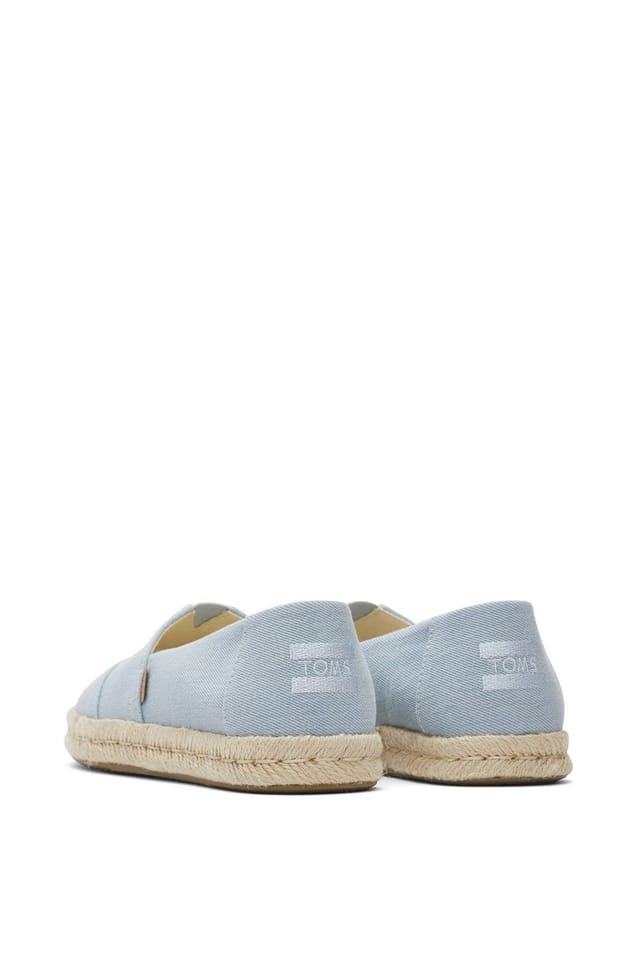 TOMS TOMS Women's Alpargata Rope 2.0 Shoe in Light Blue - 2