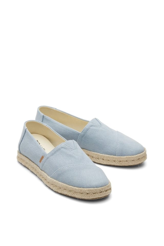 TOMS TOMS Women's Alpargata Rope 2.0 Shoe in Light Blue - 3