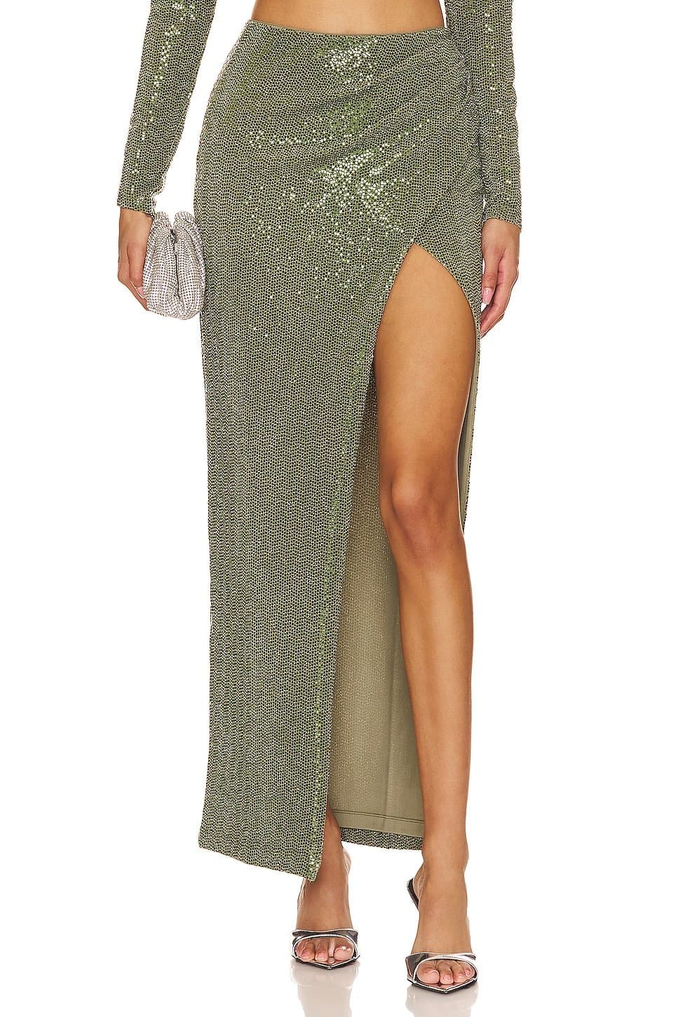revolve Martin Maxi Skirt