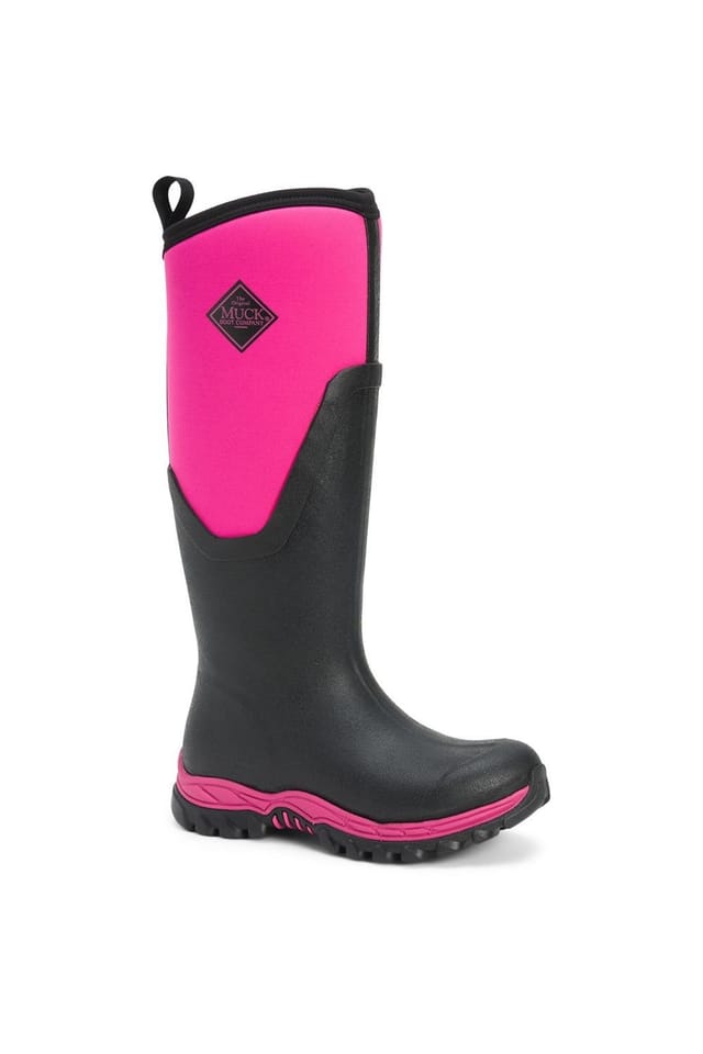 Muck Boots Muck Boots Women's 'Arctic Sport II Tall' Wellington Boots in Bright Pink - 3