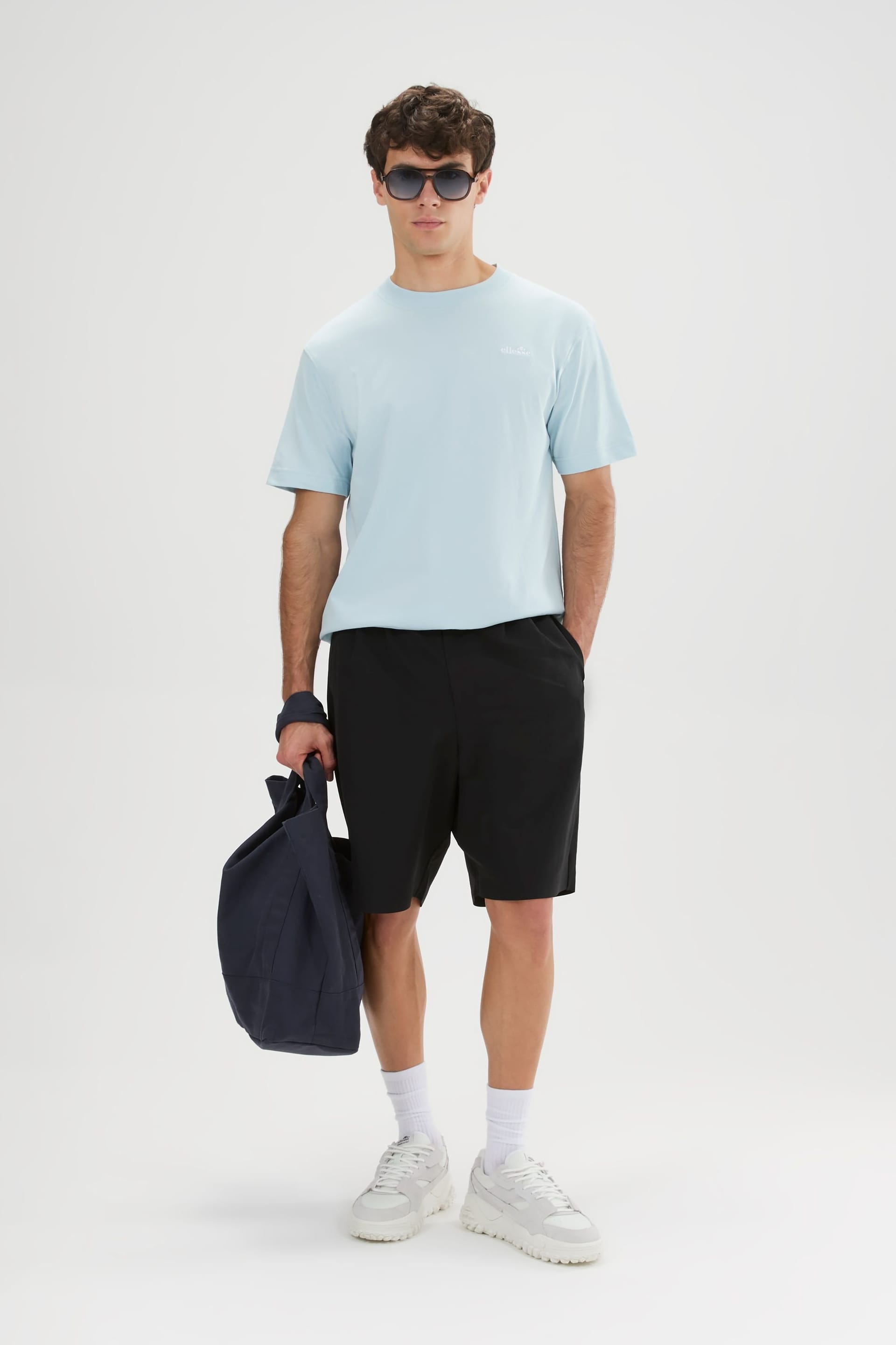 Ellesse Ellesse Men's Acciano T-Shirt in Light Blue - 4