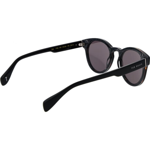 Ted Baker Ted Baker Men's TB1752 51001 Round/Oval Sunglasses in Black - 3