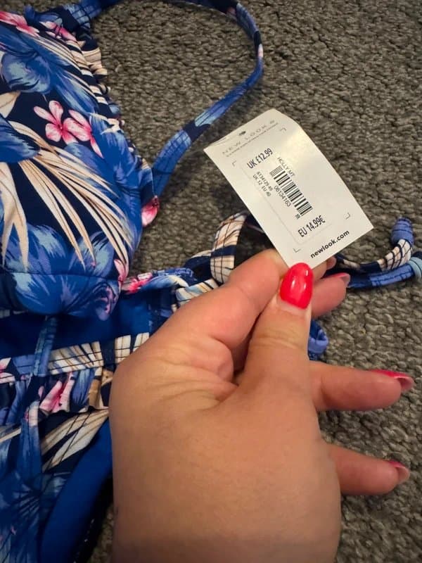New Look BNWT bikini set size 12