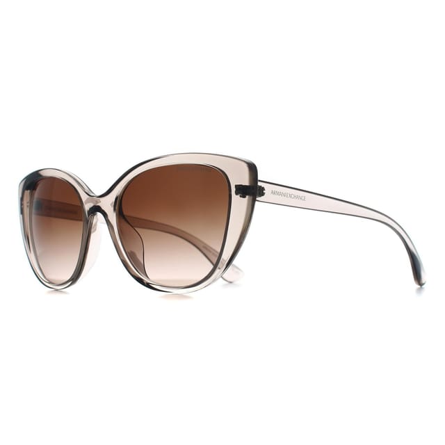 Armani Exchange Armani Exchange Women's Cat Eye Brown Gradient Transparent Tundra AX4111SU in Grey - 2