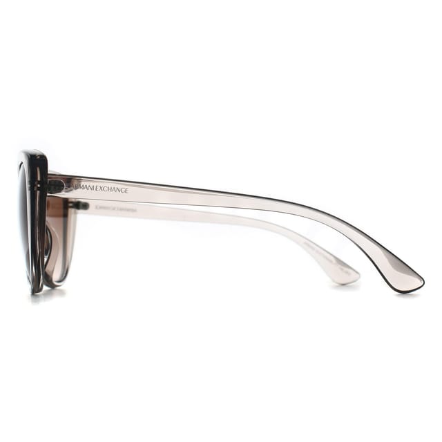 Armani Exchange Armani Exchange Women's Cat Eye Brown Gradient Transparent Tundra AX4111SU in Grey - 3