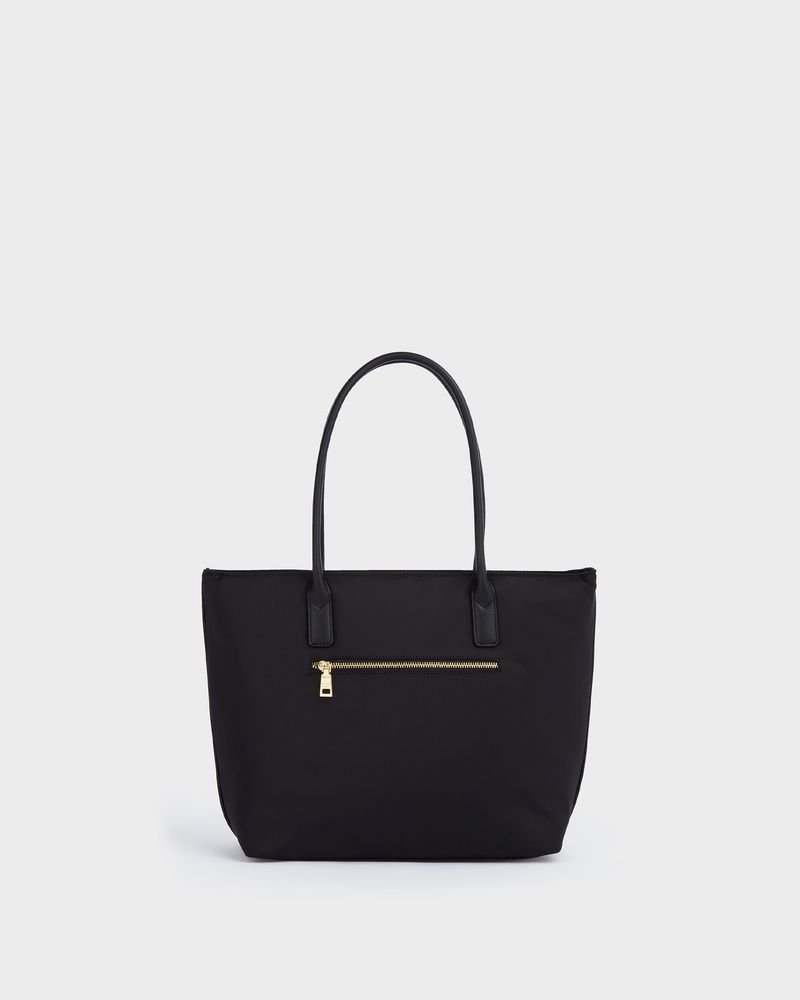 OSPREY LONDON OSPREY LONDON Women's The Voyage Nylon Tote Bag in Black - 2