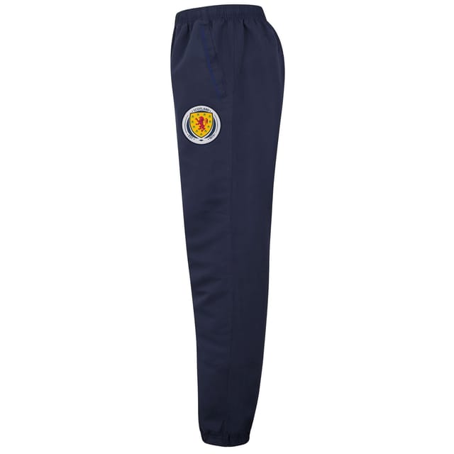 Scottish FA Scottish FA Men's Adults Jacket & Pants Tracksuit Set in Navy - 3