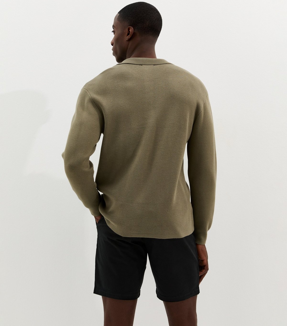 New Look Men's Black Regular Chino Shorts New Look - 4