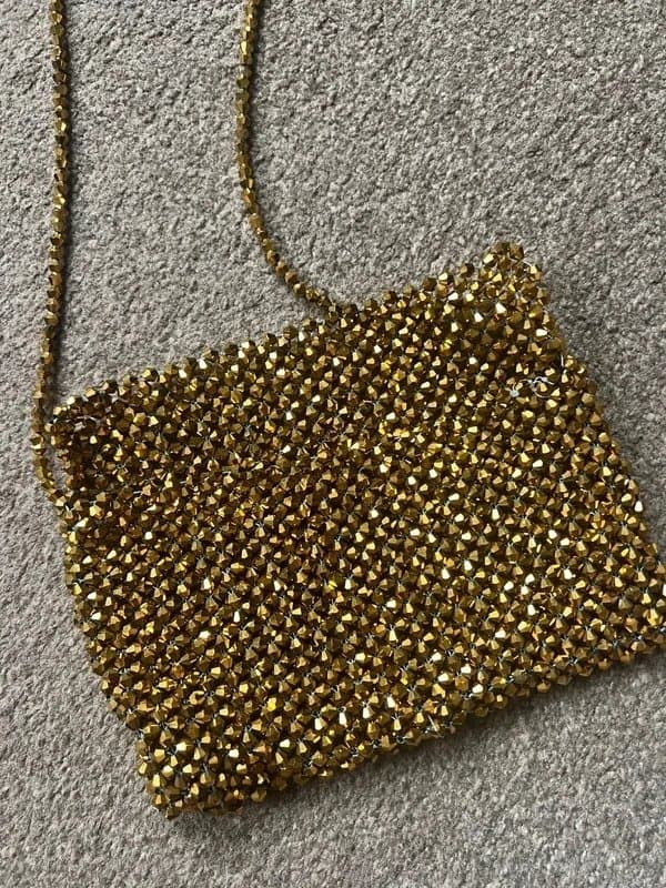 ASOS ASOS gold embellished bag