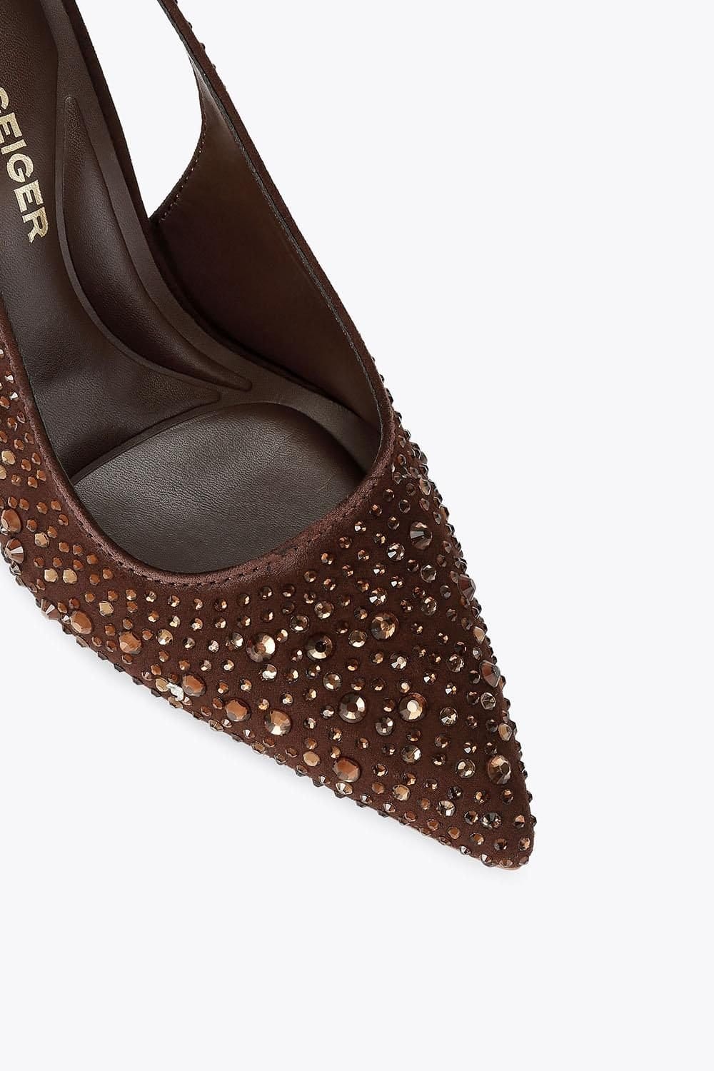 KG Kurt Geiger KG Kurt Geiger Women's 'Adina Gem' Heels in Brown - 4