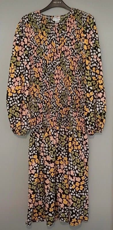 Never Fully Dressed Never Fully Dressed Multicolour Midi Dress - size 16