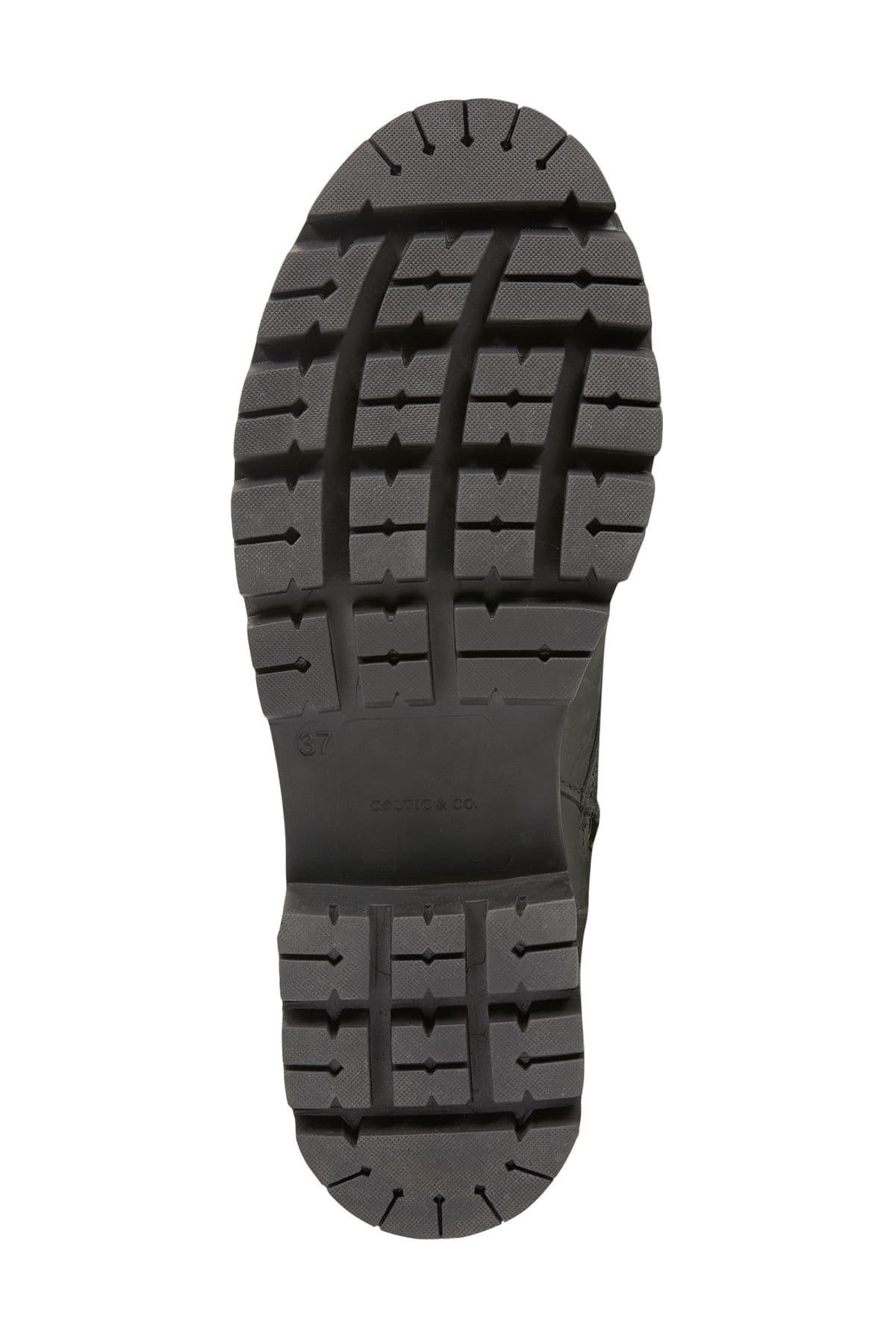 Celtic & Co Celtic & Co Women's Strap Detail Mid Calf Boot in Dark Olive - 4