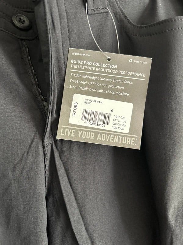 Eddie Bauer Black trail guide pant - 1