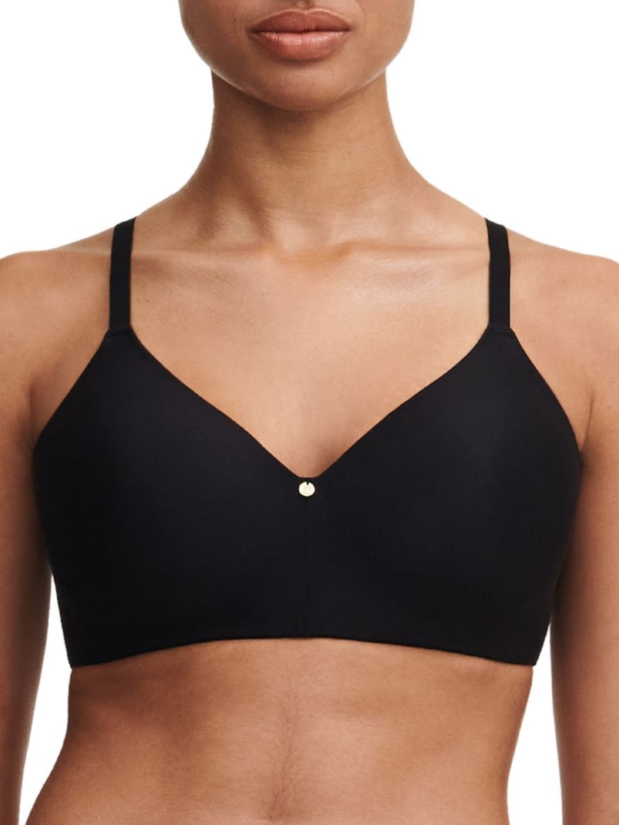 Chantelle Chantelle Women's C Jolie Wirefree T-Shirt Bra in Black - 4