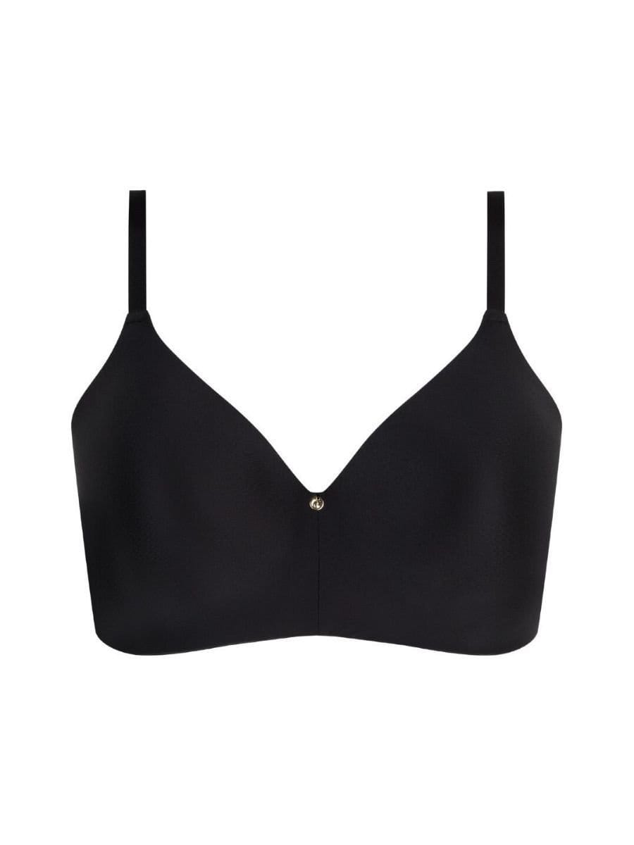 Chantelle Chantelle Women's C Jolie Wirefree T-Shirt Bra in Black - 4