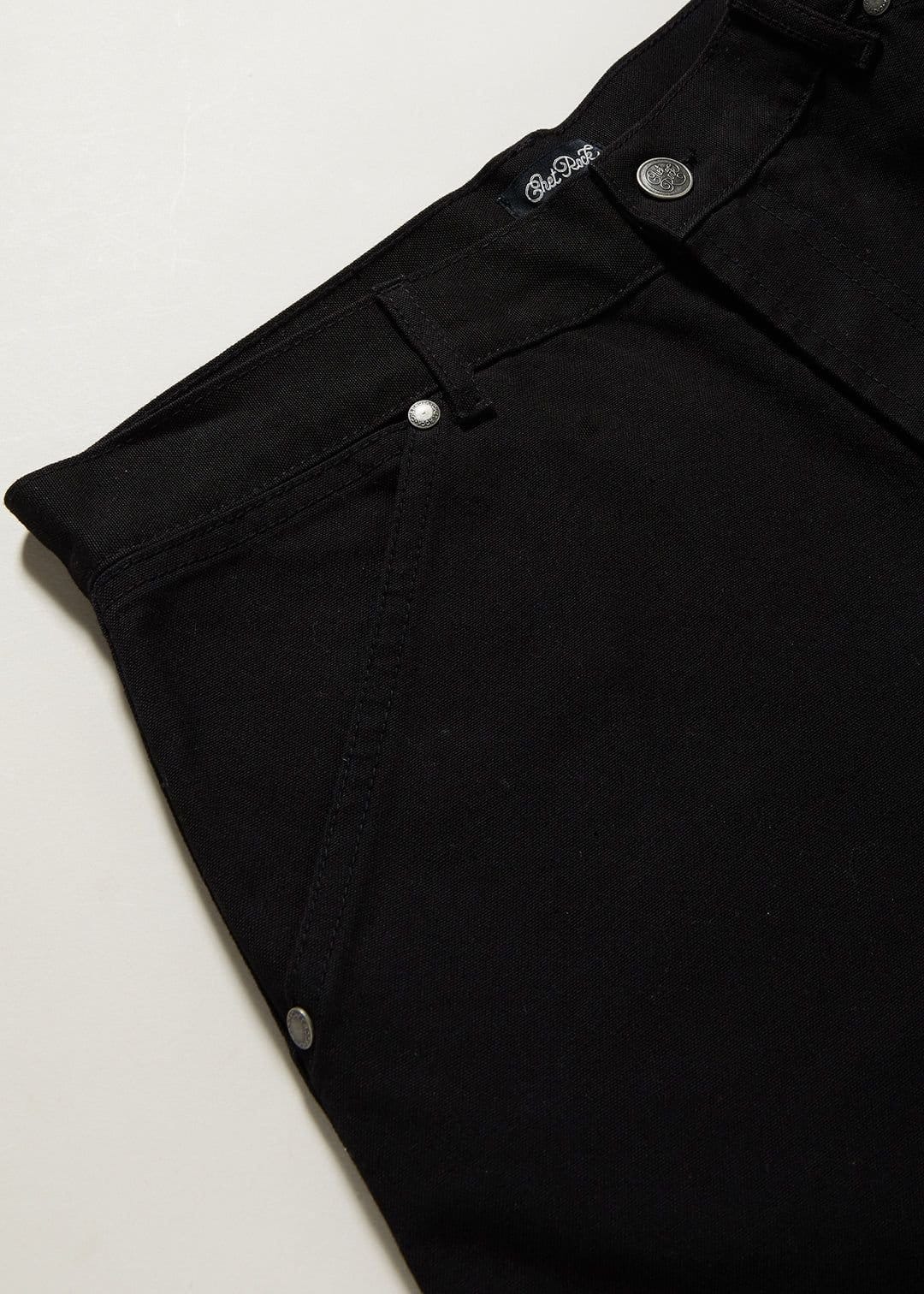 Chet Rock Chet Rock Men's Caleb Black Brown Slim Fit Work Pants 5 Pocket - 4