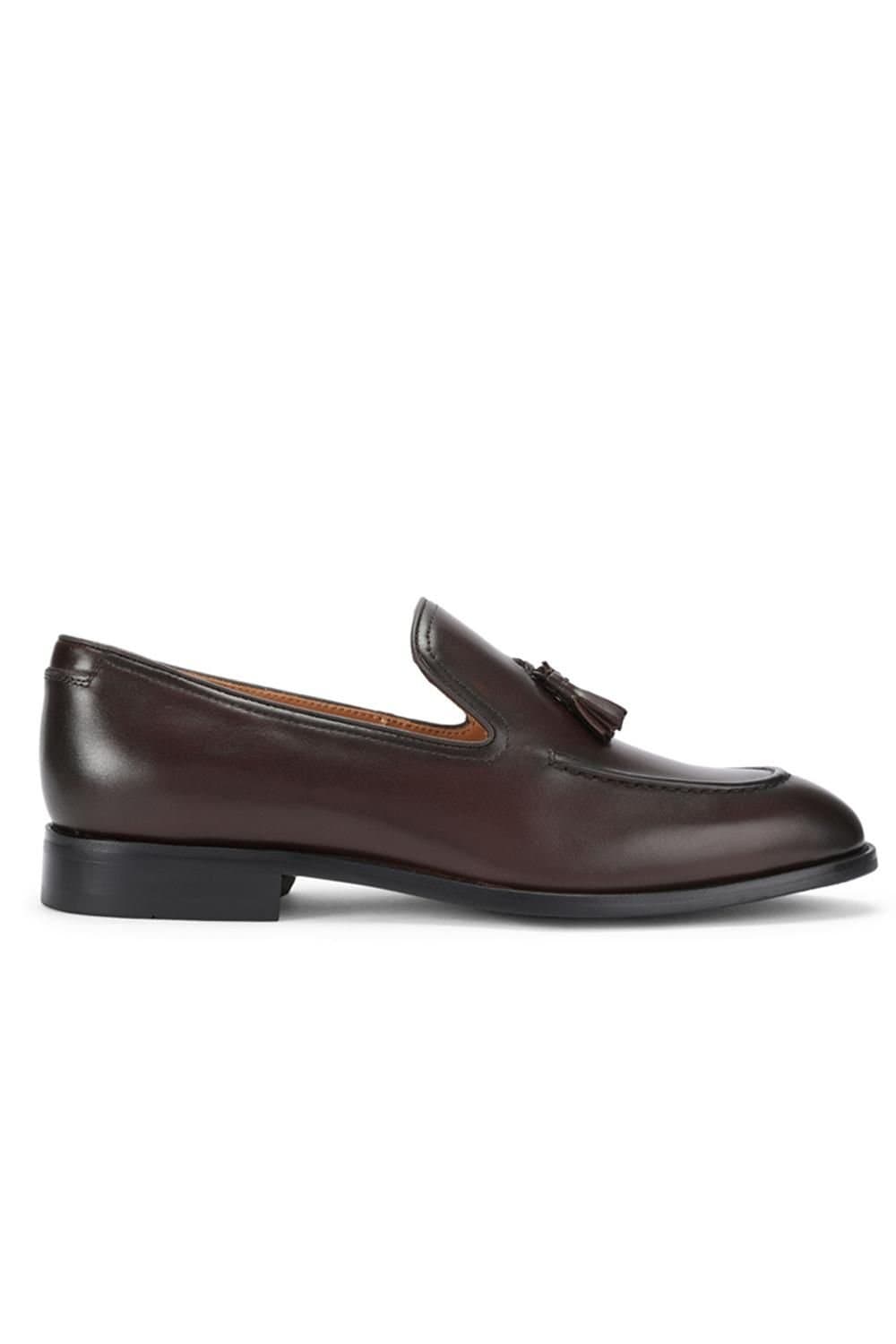 Steve Madden STEVE MADDEN Men's 'Rumi Dark Brown Leather' Leather Shoes