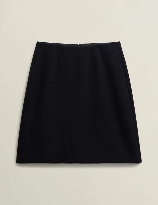 Hobbs London Hobbs London Women's Mia A-Line Skirt in True Black - 2