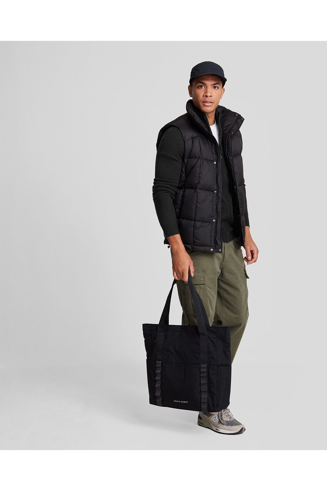 Lyle & Scott Lyle & Scott Men's Lambswool Blend Zip Through Cardigan Jet Black Marl - 3