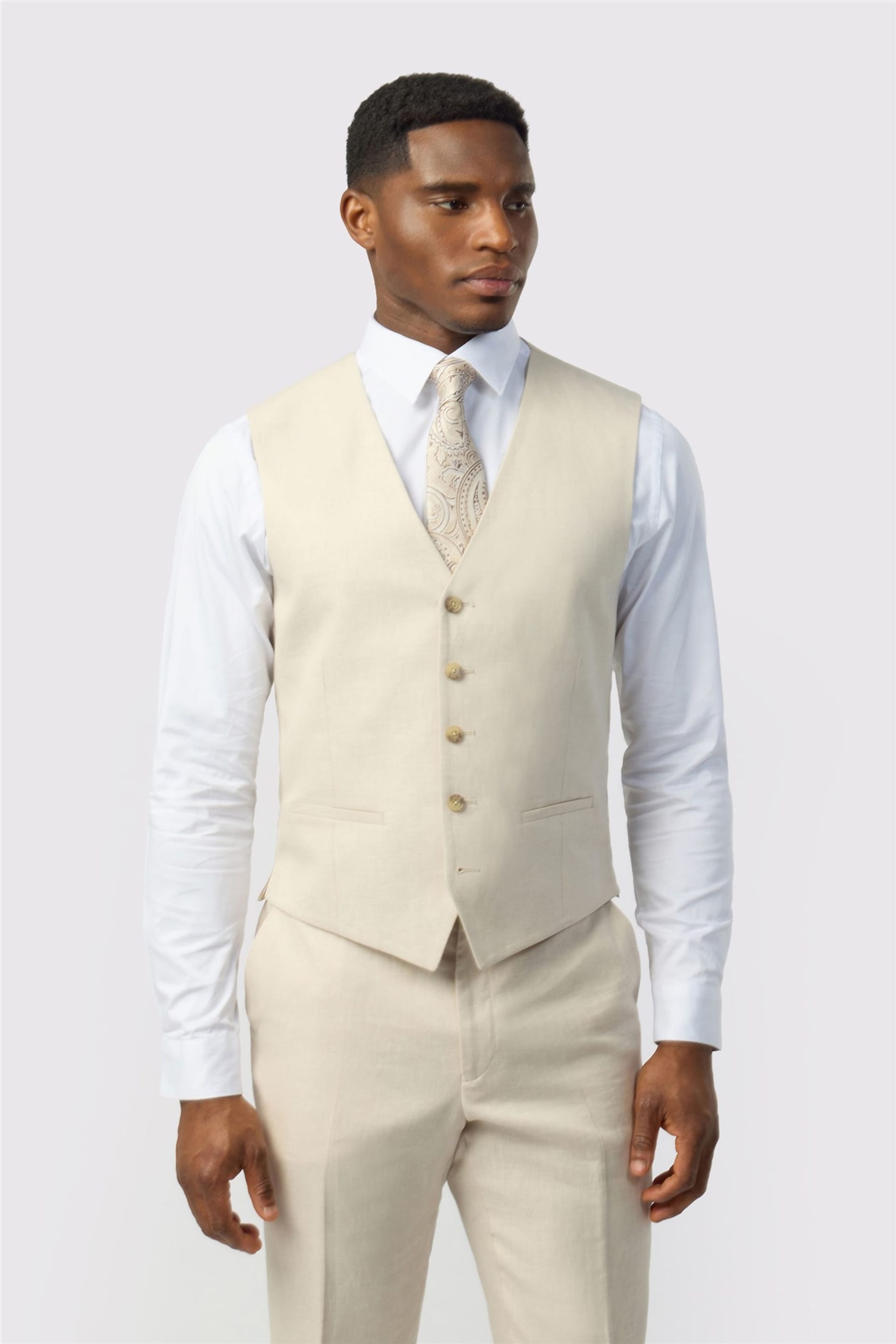 Ted Baker Men's Nude Tailored Waistcoat