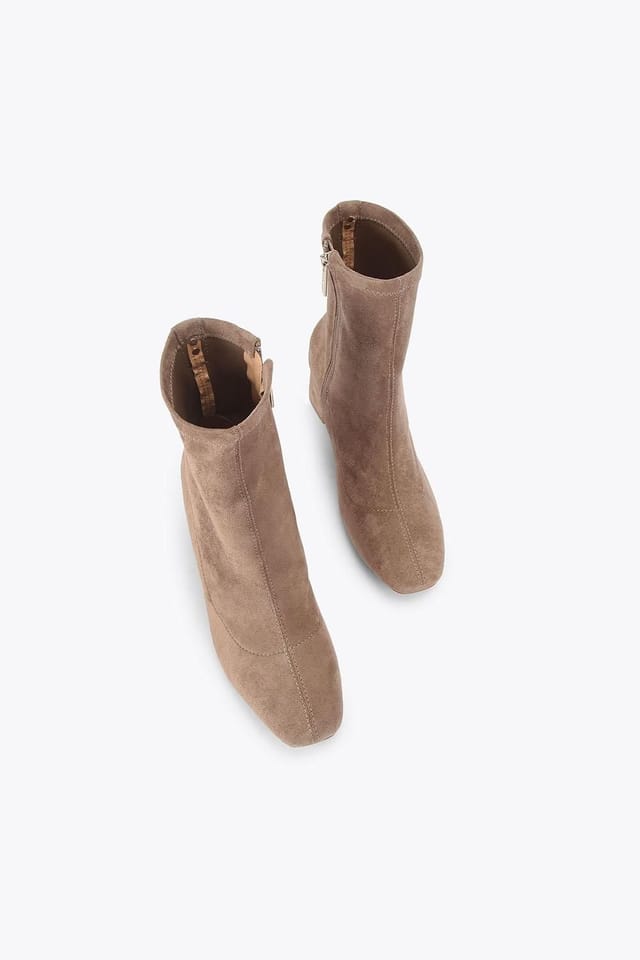 Carvela Carvela Women's 'Corsano Ankle' Fabric Boots in Taupe - 2