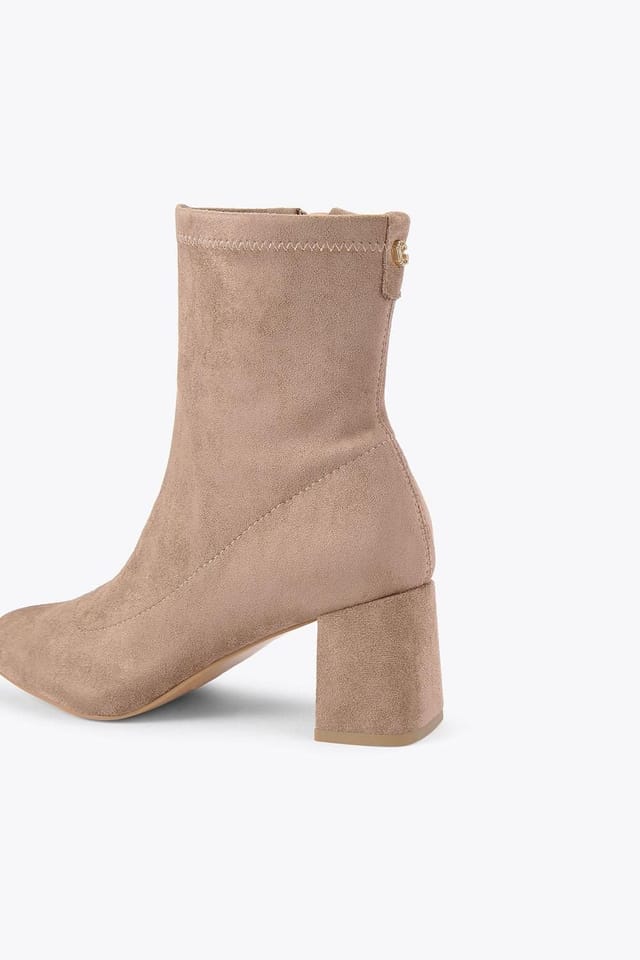 Carvela Carvela Women's 'Corsano Ankle' Fabric Boots in Taupe - 3