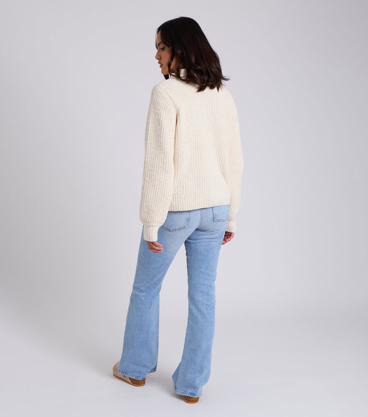 Urban Bliss Women's Cream Chenille Jumper Urban Bliss New Look - 4