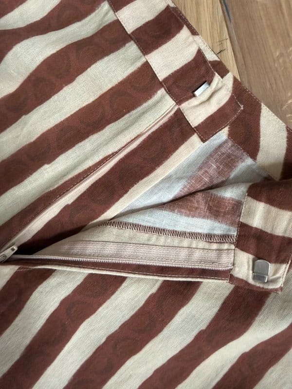Never Fully Dressed Chocolate Stripe Trousers