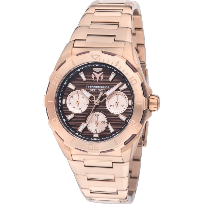 TechnoMarine TechnoMarine Women's TM-725052 Seven Seas 36mm Quartz Watch in Rose Gold - 1
