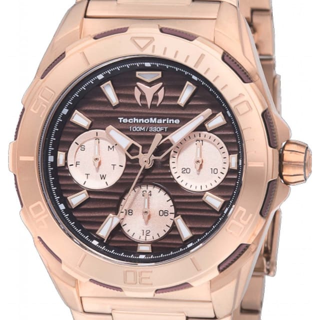 TechnoMarine TechnoMarine Women's TM-725052 Seven Seas 36mm Quartz Watch in Rose Gold - 2
