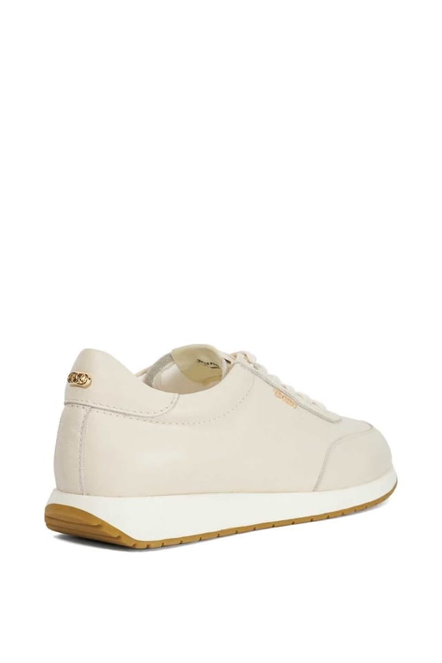 Dune London Dune London Women's 'Ettah' Leather Trainers in White - 3