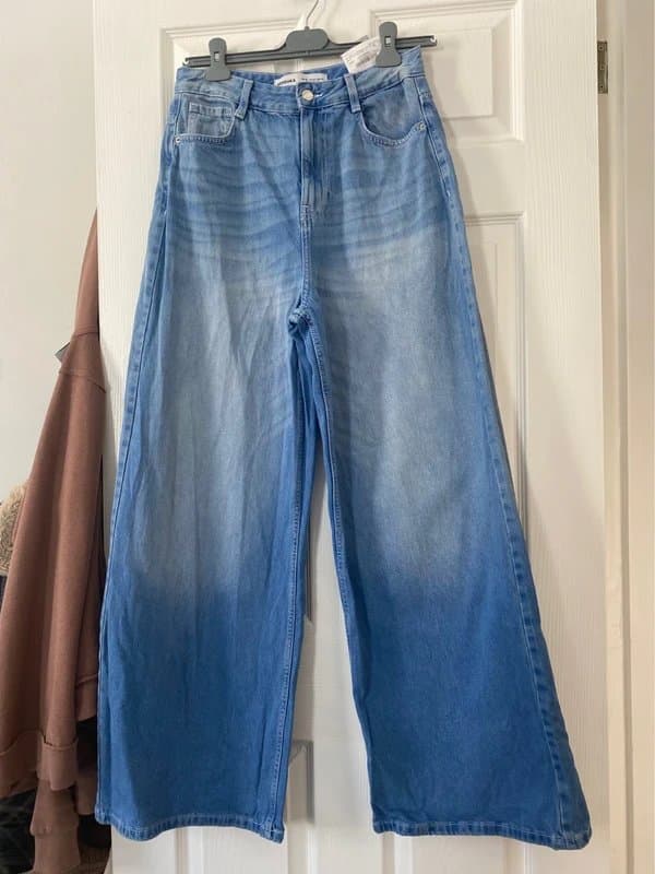 Bershka Bershka baggy wide leg jeans