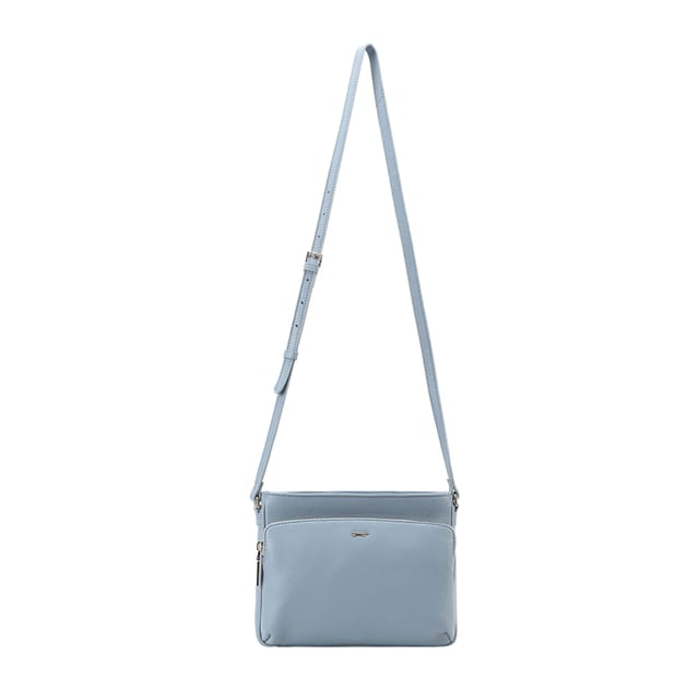 Paul Costelloe Paul Costelloe Women's Loudias Leather Cross Body Bag in Blue - 2