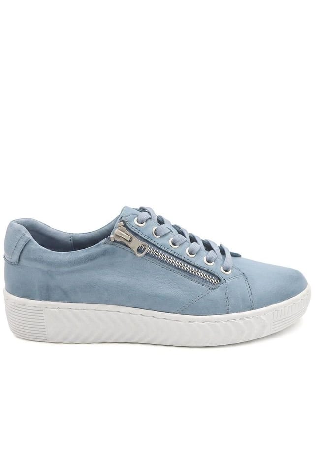 Pavers Pavers Women's Casual Leather Trainers in Blue - 2