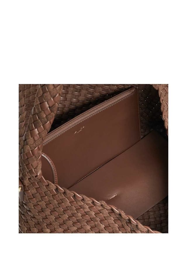 Dune London Dune London Women's 'Deliberate L' Shoulder Bag in Brown - 3