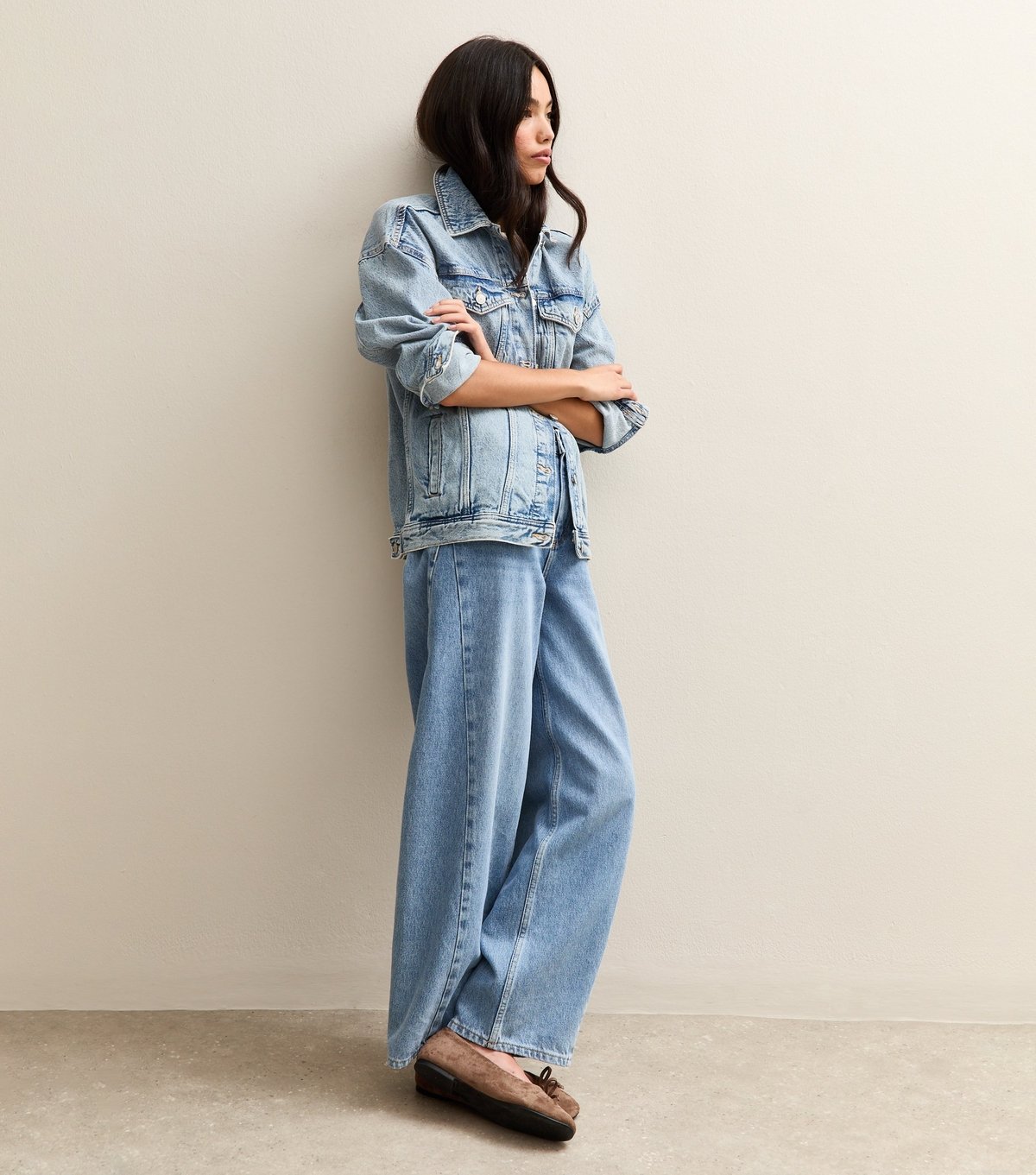 New Look Women's Blue Oversized Denim Jacket New Look - 3