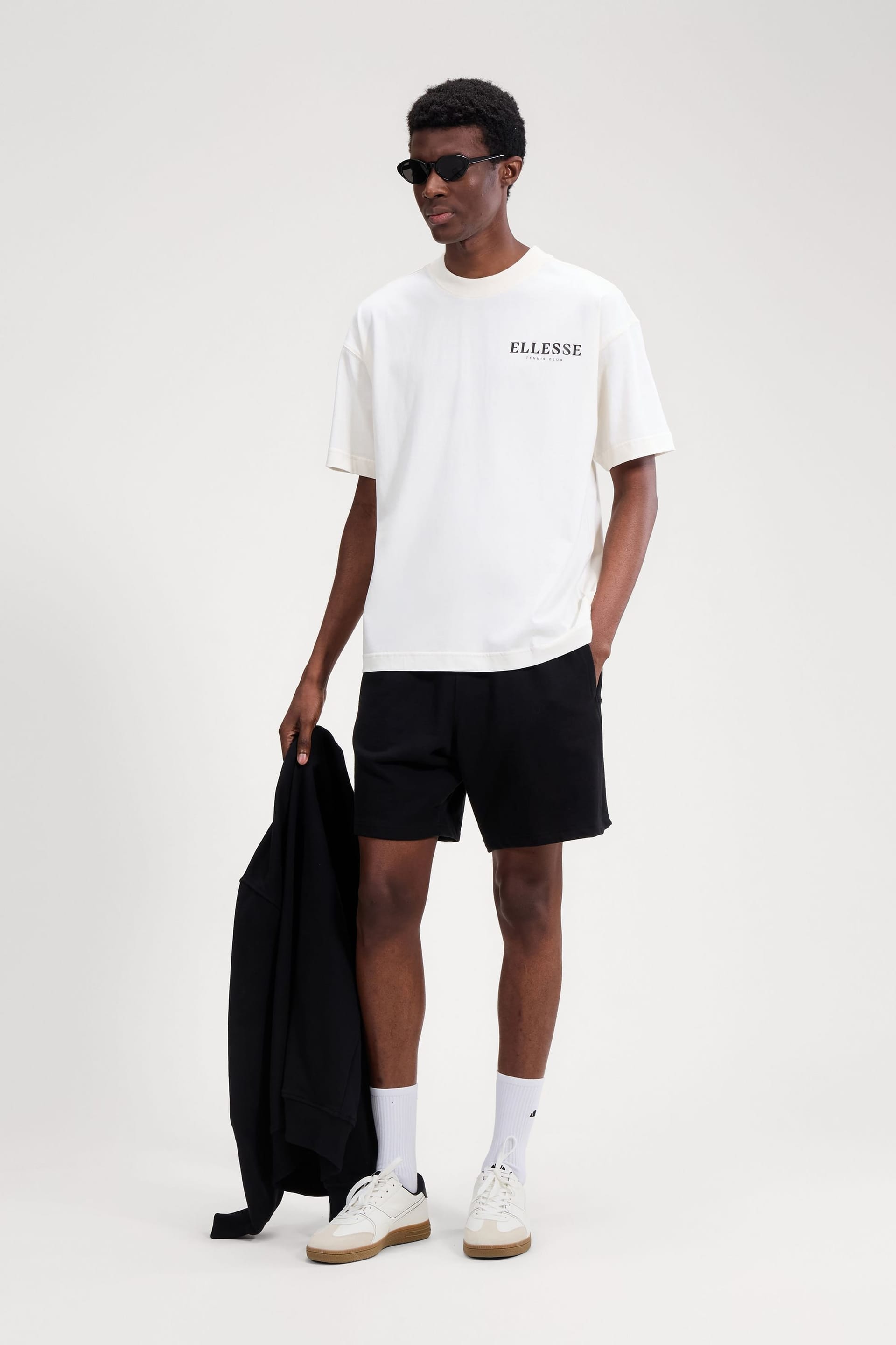 Ellesse Ellesse Men's DAL 1959 Tee in Off-White - 4