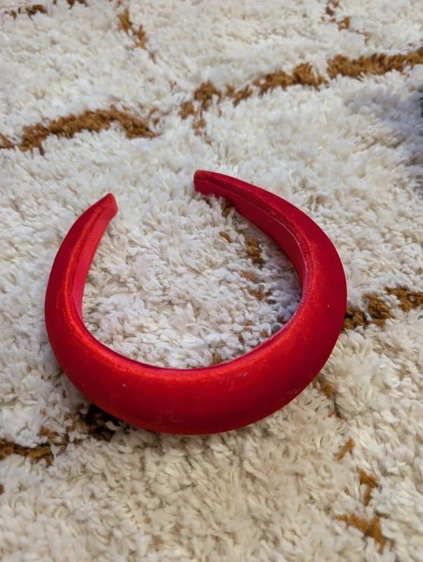 Topshop Topshop velvet red head band