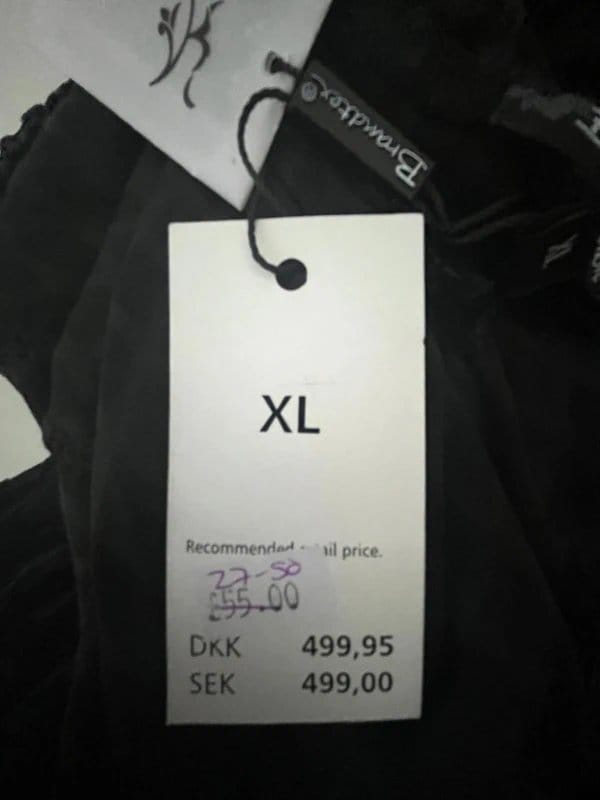 Brandtex Brandtex Top T-Shirt Size XL Crushed Velvet High Neck Women's NEW EU46 RRP £55 - 1