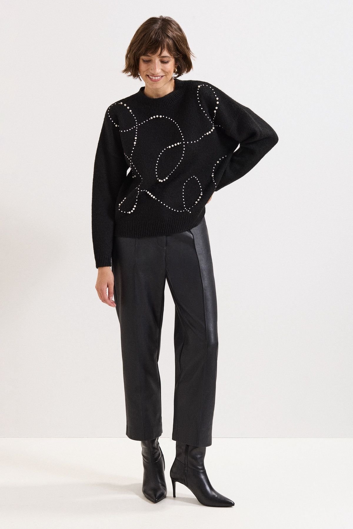 Phase Eight Phase Eight Women's Dasha Sweater in Black - 3