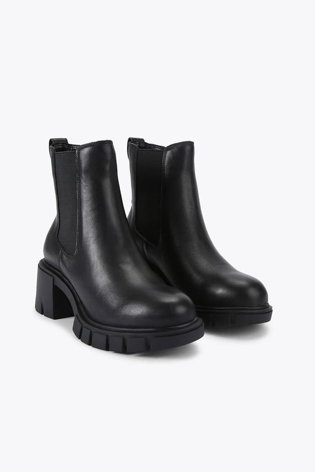 KG Kurt Geiger KG Kurt Geiger Women's 'True' Leather Boots in Black - 2