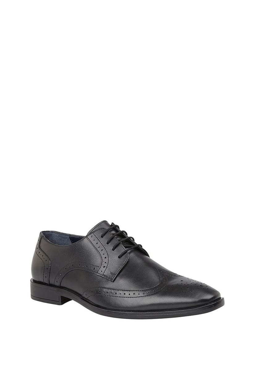Lotus Lotus Men's 'Milton' Leather Brogues in Black - 1