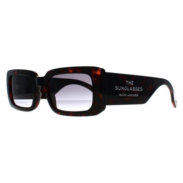 Marc Jacobs Marc Jacobs Women's Rectangle Dark Havana Grey Azure Gradient MARC 804/S in Brown - 2
