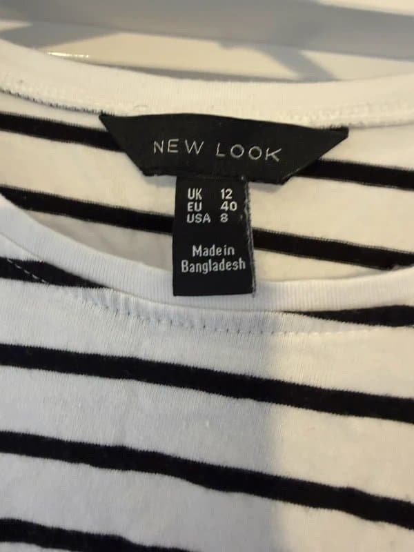 New Look Striped bodysuit