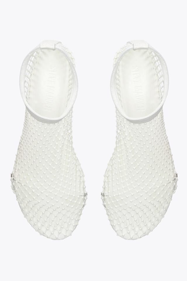 Steve Madden STEVE MADDEN Women's 'Mino Pearl' Leather Flats in White - 2