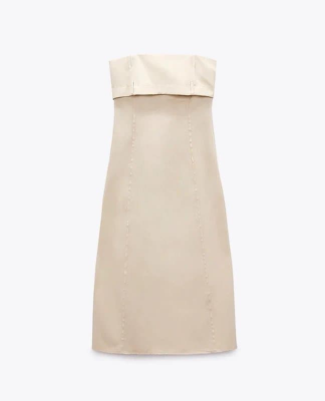 Zara Zara Trench Style Dress M