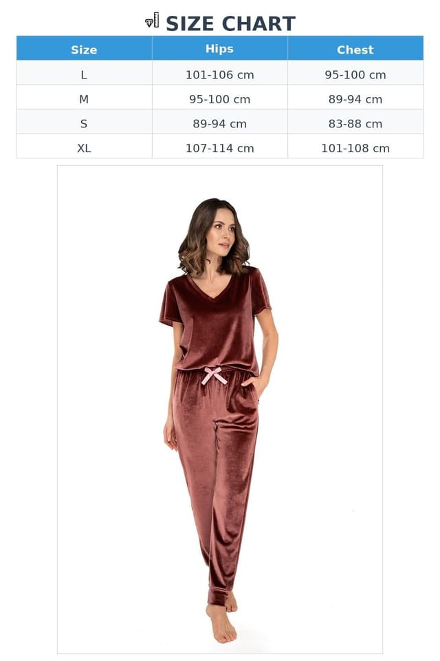 Love Lace Love Lace Women's Burgundy Velour Home Tracksuit Bow - 3