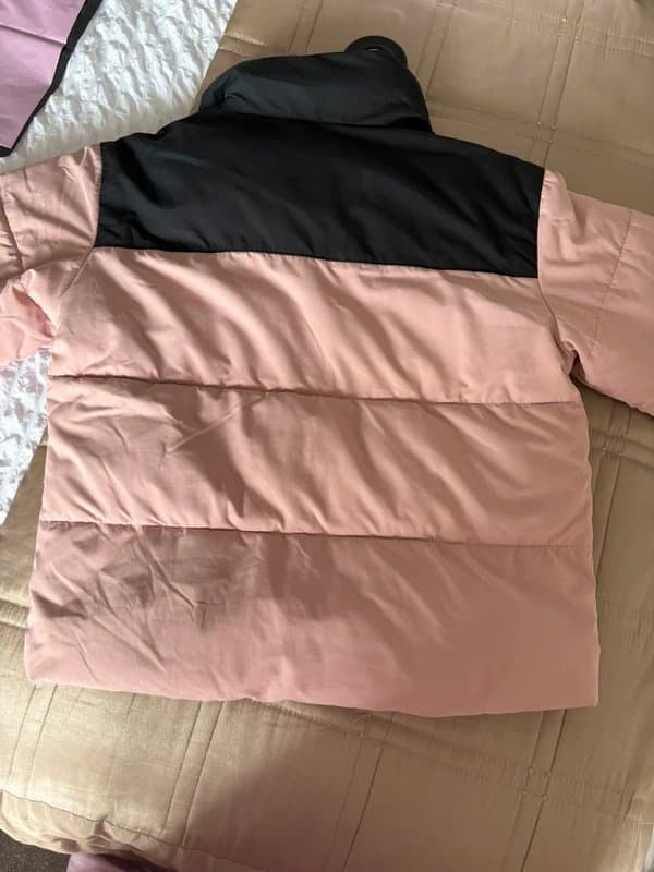 Hollister Hollister pink puff coat (looks like northface!)