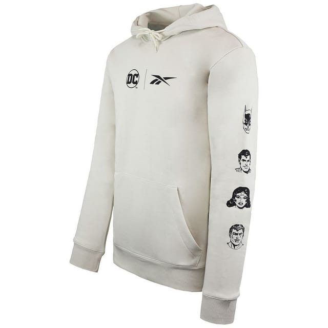 Reebok Reebok Men's DC Logo Off-White Hoodie - 3